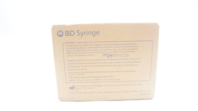 BD 309659 Slip Tip 1ml TB Syringe - Box of 200